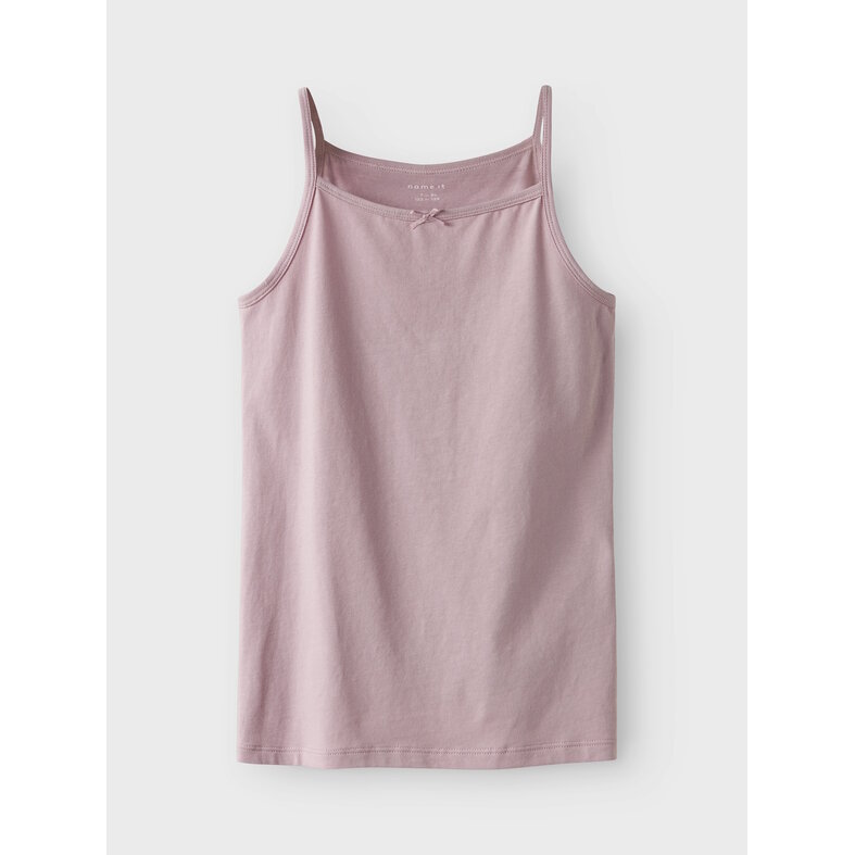 Name It Name It Girls Shirt Top NKFSTRAP 4-Pack Solid/Print Multicolor