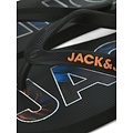 Jack & Jones Jack & Jones Men's Flip Flops JFWLOGO Palm Print Anthracite