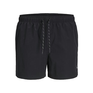Jack & Jones Heren Plus Size Zwemshort JPSTMAUI JJSWIM Zwart