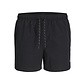 Jack & Jones Jack & Jones Men's Plus Size Swim Short JPSTMAUI JJSWIM Black