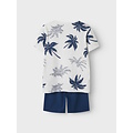 Name It Name It Boys Short Pyjama Set Shortama NKMNIGHTSET Palm Trees