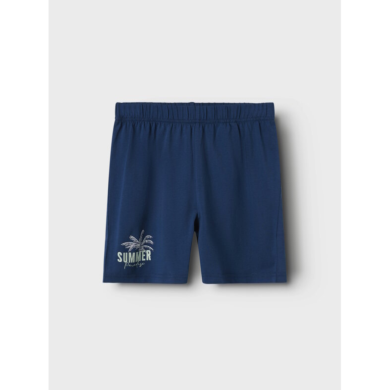 Name It Name It Jongens Korte Pyjama Set Shortama NKMNIGHTSET Palmbomen