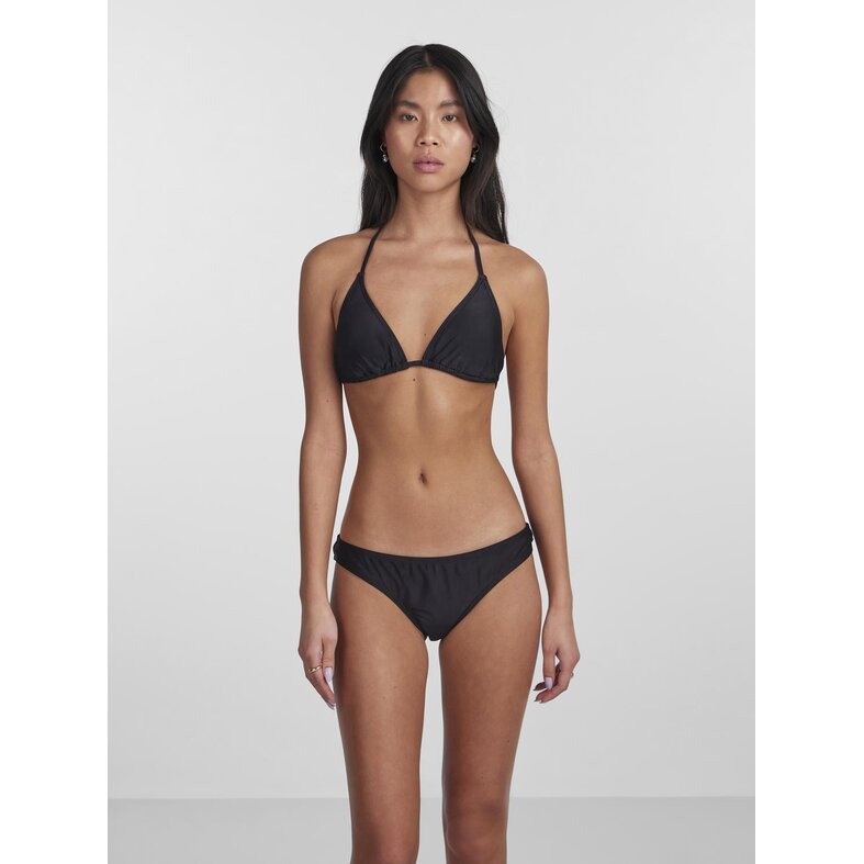 PIECES Pieces Dames Bikini Slip PCBAOMI Effen Zwart