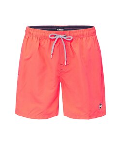 Happy Shorts Heren Zwemshort Effen Neon Rood