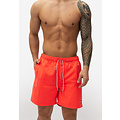 Happy Shorts Happy Shorts Men's Swim Short Plain Neon Red