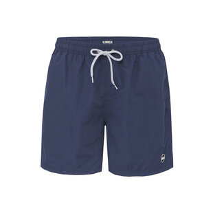 Happy Shorts Men's Swim Short Plain Dark Blue