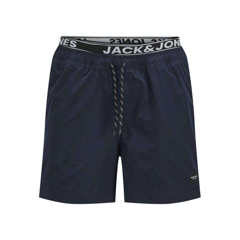 Jack & Jones Jack & Jones Men's Swim Short JPSTMAUI JJSWIM Double Waistband Dark Blue
