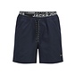 Jack & Jones Jack & Jones Heren Zwemshort JPSTMAUI JJSWIM Double Waistband Donkerblauw