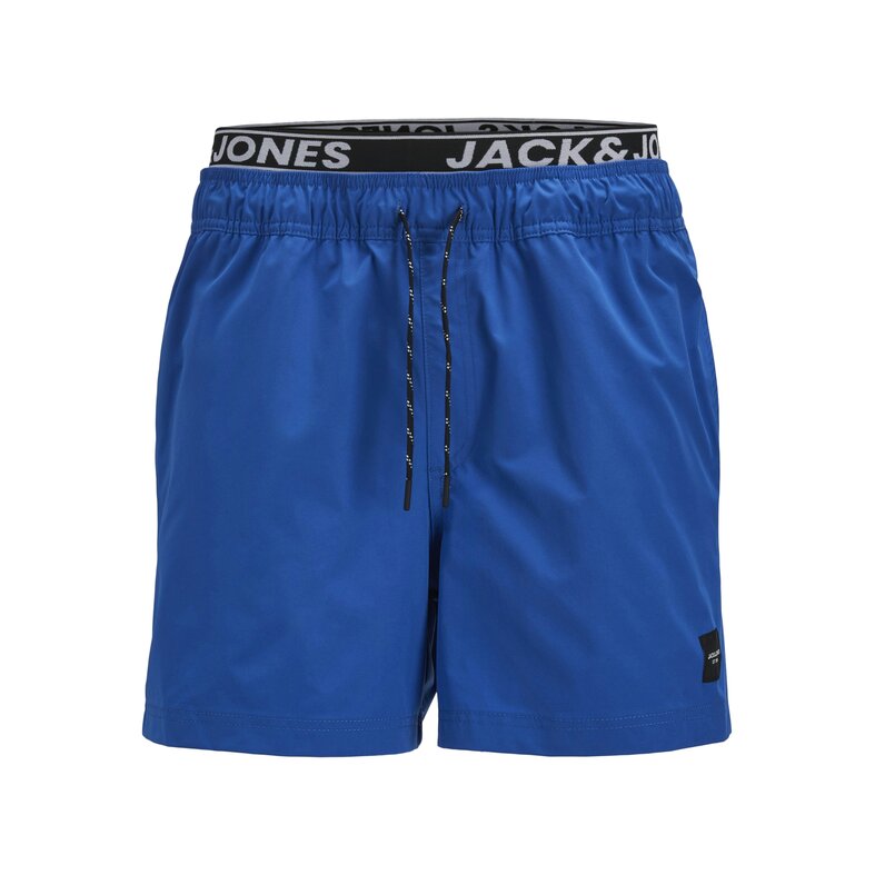 Jack & Jones Jack & Jones Heren Zwemshort JPSTMAUI JJSWIM Double Waistband Blauw