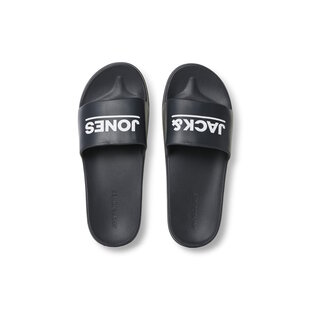 Jack & Jones Heren Badslippers JFWOLLIE Antraciet