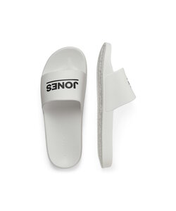 Jack & Jones Heren Badslippers JFWOLLIE Wit