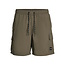 Jack & Jones Jack & Jones Men's Swim Short JPSTNAXOS CARGO Solid Dark Brown