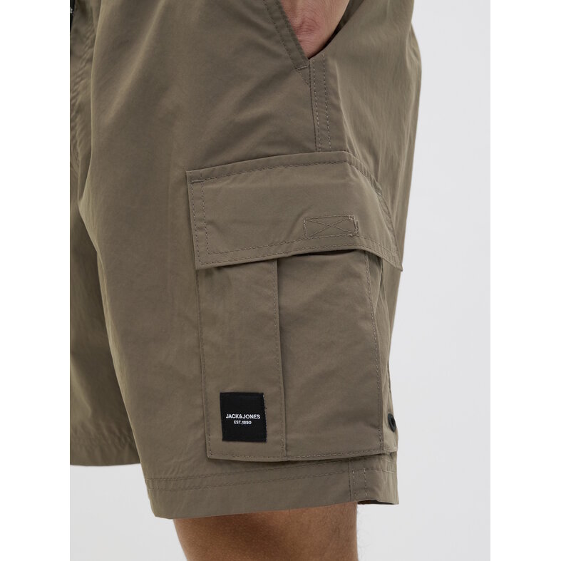 Jack & Jones Jack & Jones Heren Zwemshort JPSTNAXOS CARGO Effen Donkerbruin