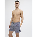 Jack & Jones Jack & Jones Men's Swim Short JPSTMAUI JJSWIM Striped Lobster