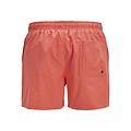 Jack & Jones Jack & Jones Men's Swim Short JPSTMAUI Double Logo Solid Hot Coral