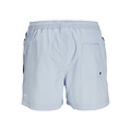 Jack & Jones Jack & Jones Heren Zwemshort JPSTMAUI Blocked Zip Ijsblauw