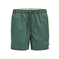 Jack & Jones Jack & Jones Men's Swim Short JPSTMAUI Blocked Zip Green