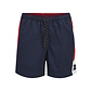 Jack & Jones Jack & Jones Men's Swim Short JPSTMAUI Blocked Zip Dark Blue