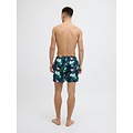 Jack & Jones Jack & Jones Heren Zwemshort JPSTMAUI Flamingo Print Blauw