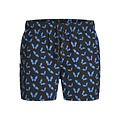 Jack & Jones Jack & Jones Heren Zwemshort JPSTMAUI Vlinders Print Zwart