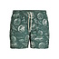 Jack & Jones Jack & Jones Men's Swim Short JPSTMAUI MATURE Shell Print Green