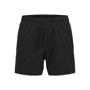 Jack & Jones Men's Swim Short JPSTMAUI LOGO TAPE Black