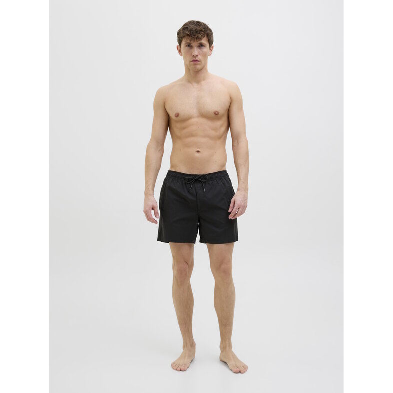 Jack & Jones Jack & Jones Men's Swim Short JPSTMAUI LOGO TAPE Black