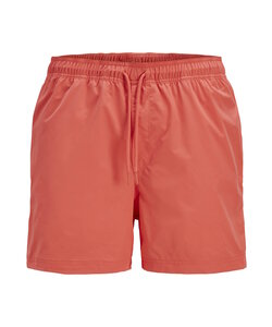 Jack & Jones Heren Zwemshort JPSTMAUI LOGO TAPE Hot Coral