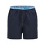Jack & Jones Jack & Jones Men's Swim Short JPSTMAUI Neon Double Waistband Dark Blue/Light Blue