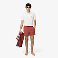 Lacoste Lacoste Zwemshort Heren Zwembroek Bruin