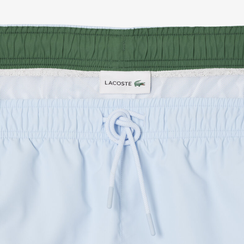 Lacoste Lacoste Zwemshort Heren Zwembroek Lichtblauw