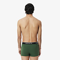Lacoste Lacoste Men's Boxershorts Classic Trunks Green/Yellow/Gray 3-Pack