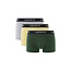 Lacoste Lacoste Heren Boxershorts Classic Trunks Groen/Geel/Grijs 3-Pack