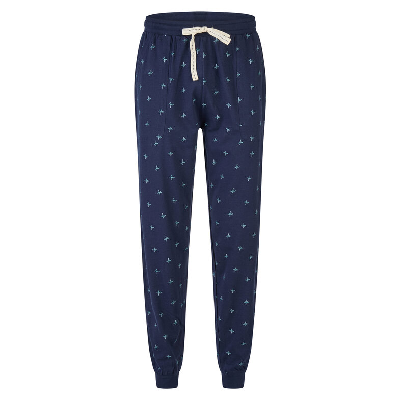 Phil & Co Phil & Co Men's Pyjama Set Long Green/Blue