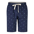 Phil & Co Phil & Co Men's Short Pajama Set Shortama Green/Dark Blue