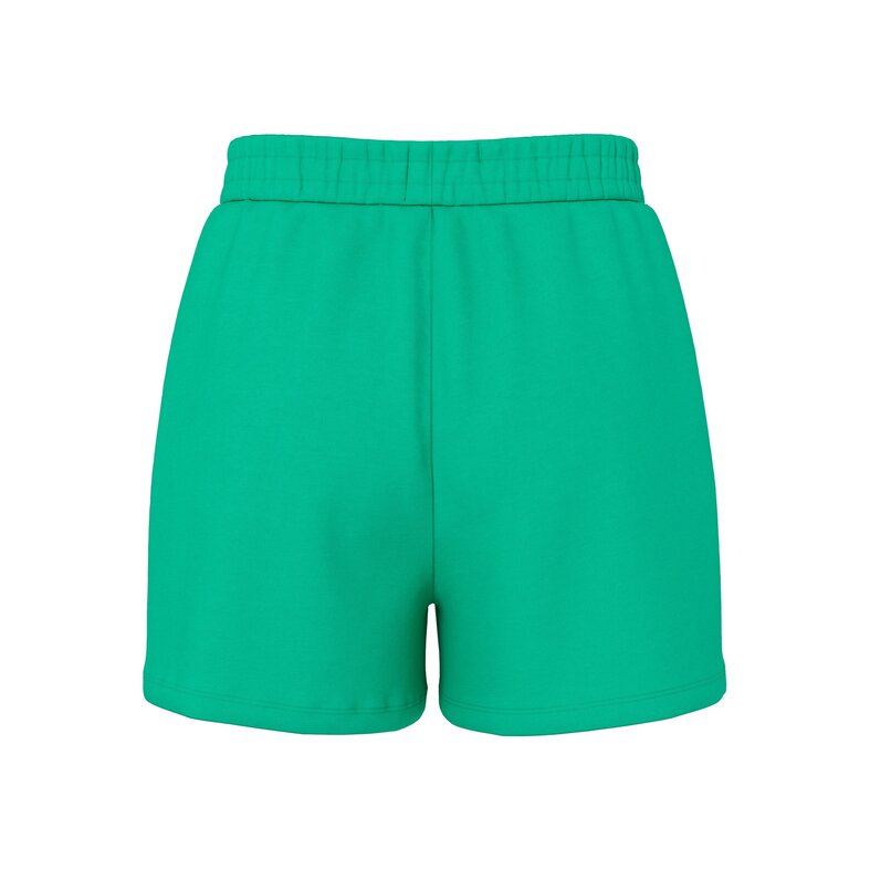 PIECES Pieces Women's Loose Shorts PCCHILLI Sweat Pants Solid Green