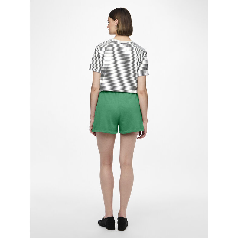 PIECES Pieces Dames Loose Shorts PCCHILLI Sweat Pants Effen Groen