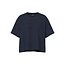 PIECES Pieces Dames T-shirt PCCHILLI Sweatshirt Ronde Hals Effen Donkerblauw