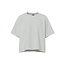 PIECES Pieces Dames T-shirt PCCHILLI Sweatshirt Ronde Hals Effen Grijs