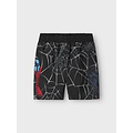 Name It Name It Jongens Lange Zwemshorts NMMMAVE Spiderman Zwart