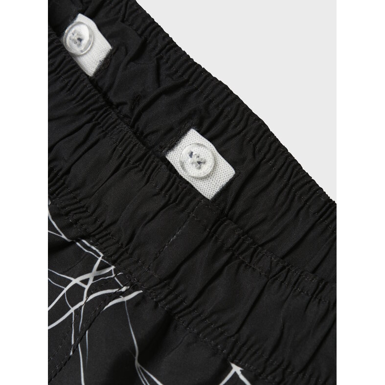 Name It Name It Jongens Lange Zwemshorts NMMMAVE Spiderman Zwart