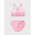 Name It Name It Meisjes Bikini Set NMFZAMMER Gestreept Lieveheersbeestjes Print Roze