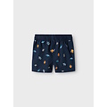 Name It Name It Boys Swim Shorts NMMZOO Sea Animals Print Dark Blue