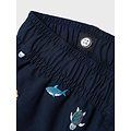 Name It Name It Boys Swim Shorts NMMZOO Sea Animals Print Dark Blue