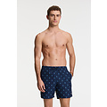 Shiwi Shiwi Men's Swim Short MIKE 7" Coral Print Dark Blue