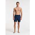 Shiwi Shiwi Heren Zwemshort MIKE 7" Koraalprint Donkerblauw