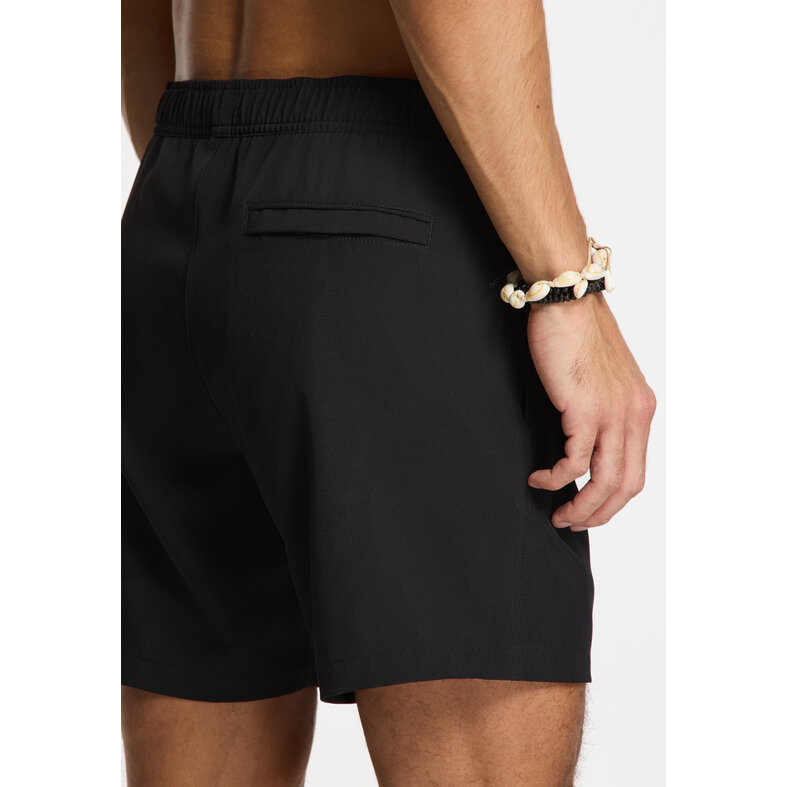 Shiwi Shiwi Heren Zwemshort SCOTT Stretch 6" Effen Zwart