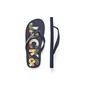 Jack & Jones Jack & Jones Men's Flip Flops JFWLOGO Palm Print Blue