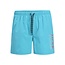 Jack & Jones Jack & Jones Heren Zwemshort JPSTMAUI Double Logo Effen Turquoise