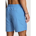 Shiwi Shiwi Men's Swim Short MIKE 7'' Maze Print Blue/White